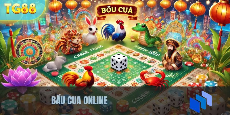 Bố cục trò chơi bầu cua tôm cá