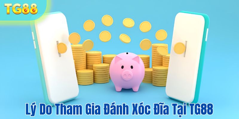 Lý do nên tham gia đánh xóc đĩa tại TG88